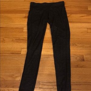 Athleta heathered grey leggings
